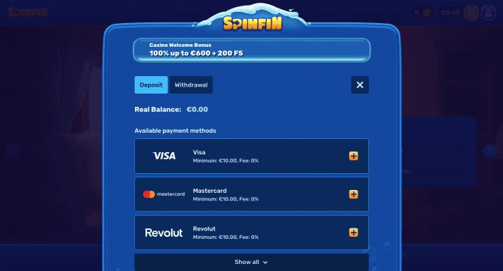 Best spinfin casino login in United Kingdom